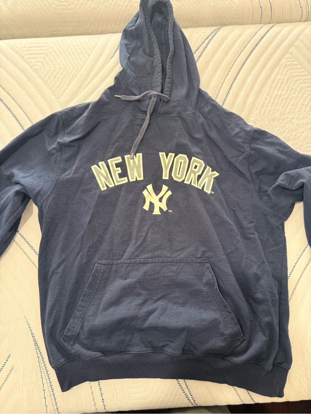 Genuine Merchandise New York Navy Pullover Hoodie